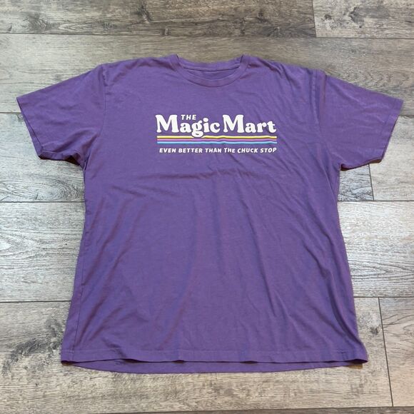 2024 March Madness Final Four Fanfest Magic Mart Johnson T-Shirt & Hat - Mens XL - Picture 2 of 7